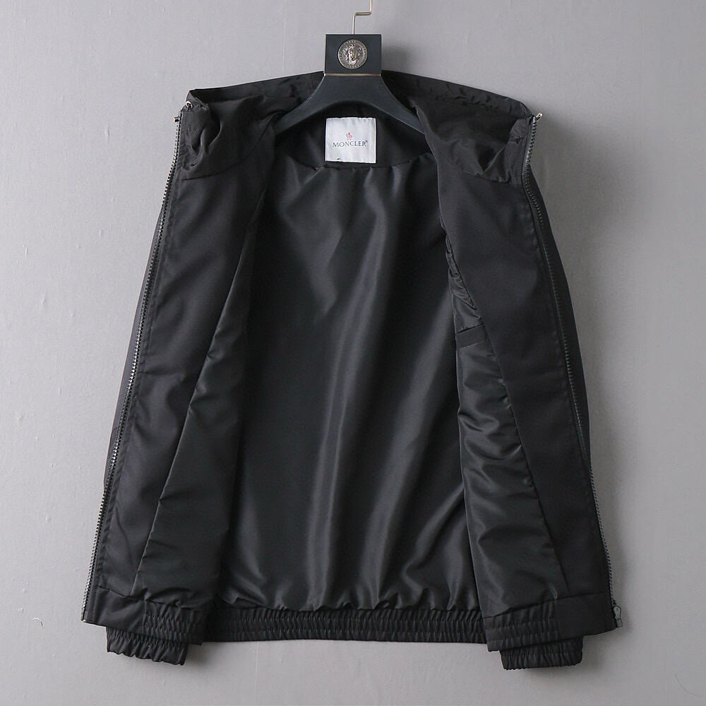 Circular Patch Hooded Jacket