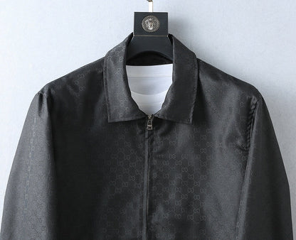 Jacquard Pattern Casual Jacket