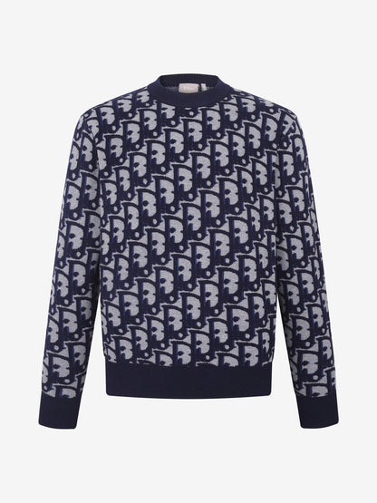 All-Over Jacquard Sweatshirt