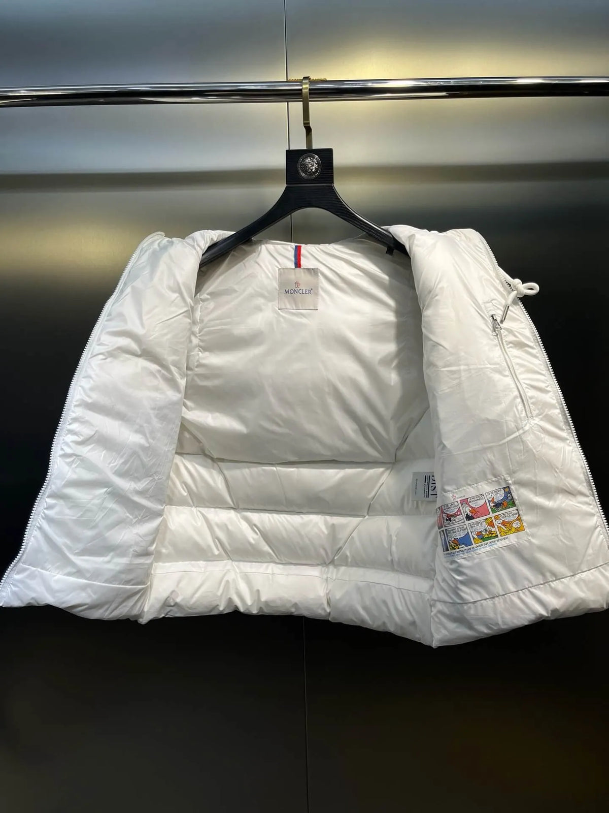 Hooded Down Gilet Jacket