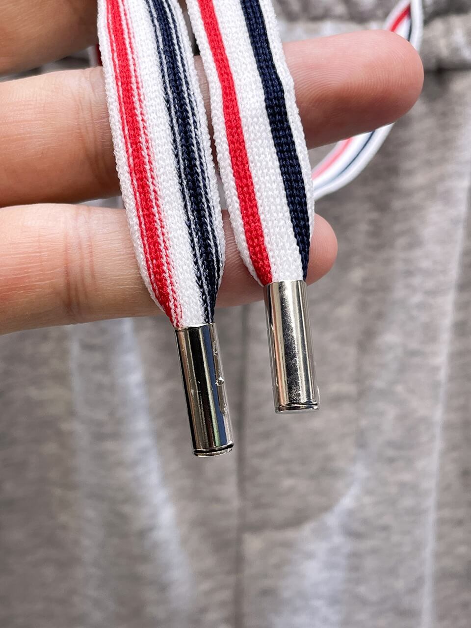 Stripe Detail Drawstring Shorts