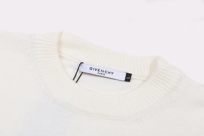 Minimal Square Logo Knit Sweater