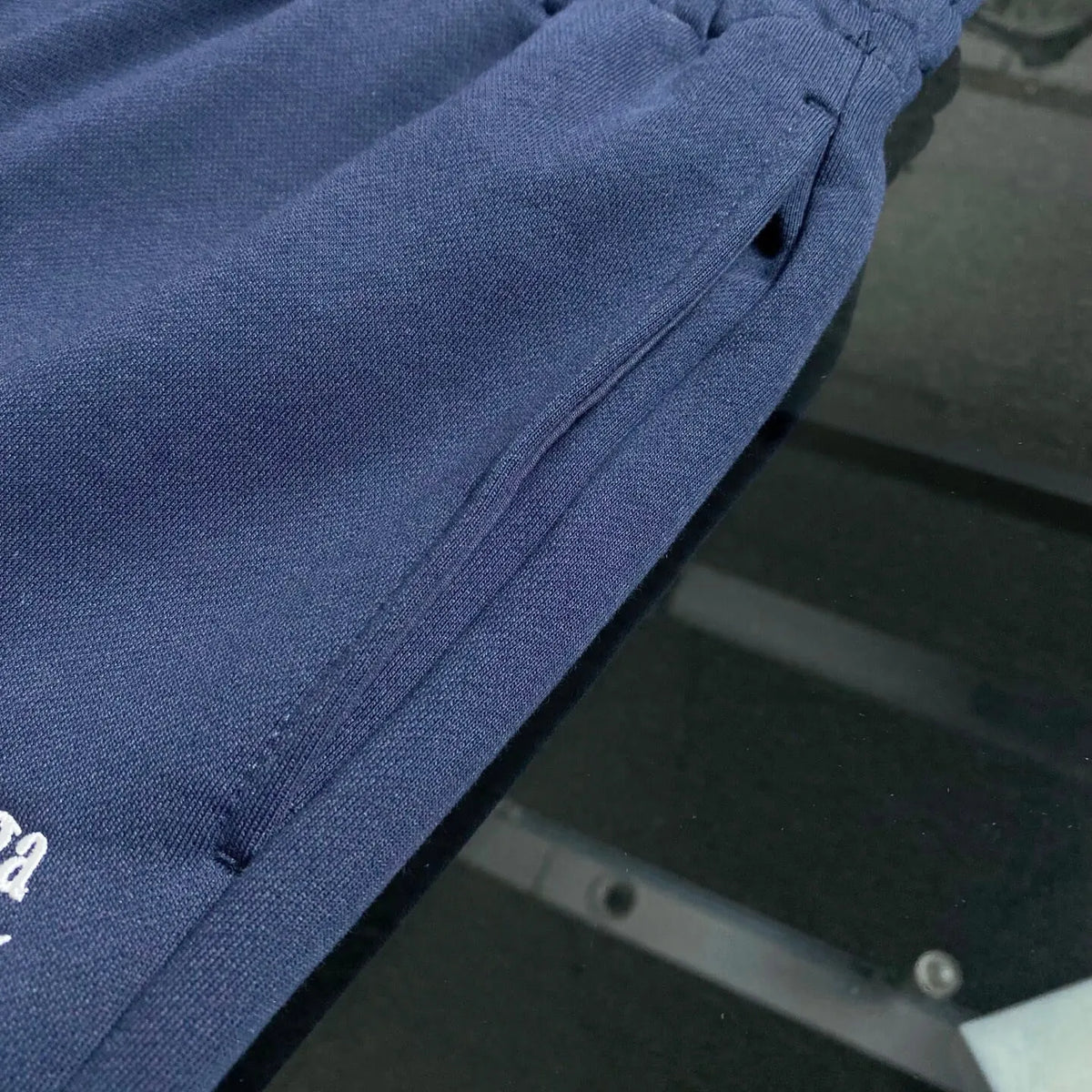 Striped Logo Loose Sweat Pants