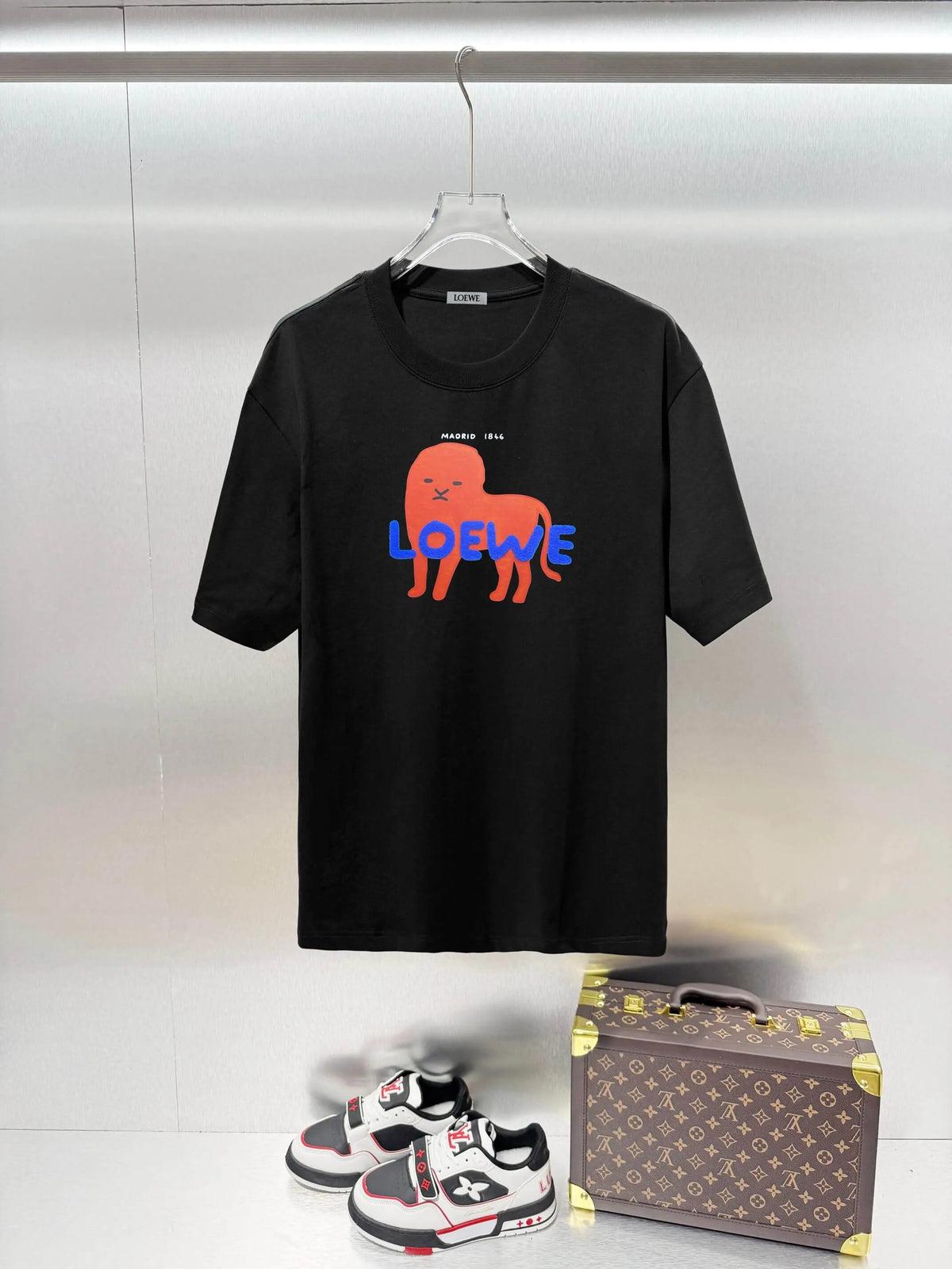 Lion Graphic Print  T‑Shirt