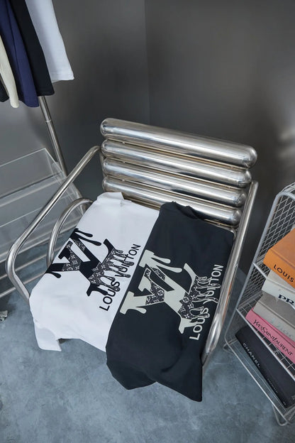 Back Melt Print  T‑Shirt