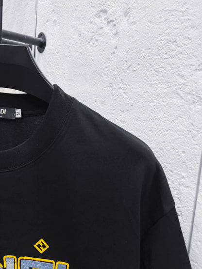 Letter Print  T‑Shirt