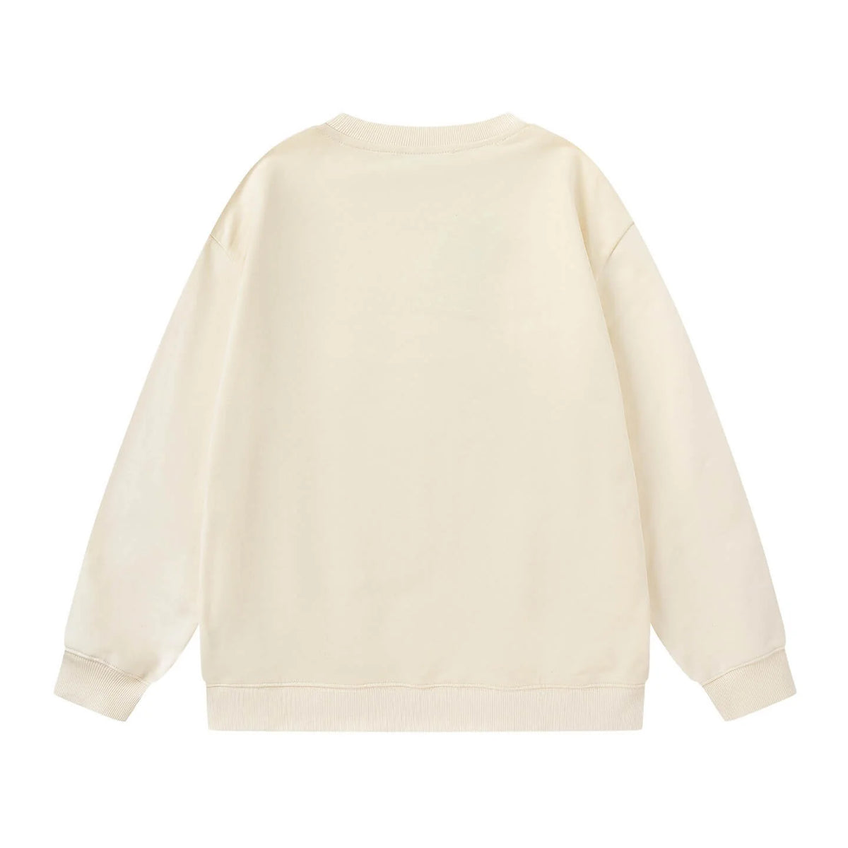 Cat Hugging Duck Print Sweatshirt
