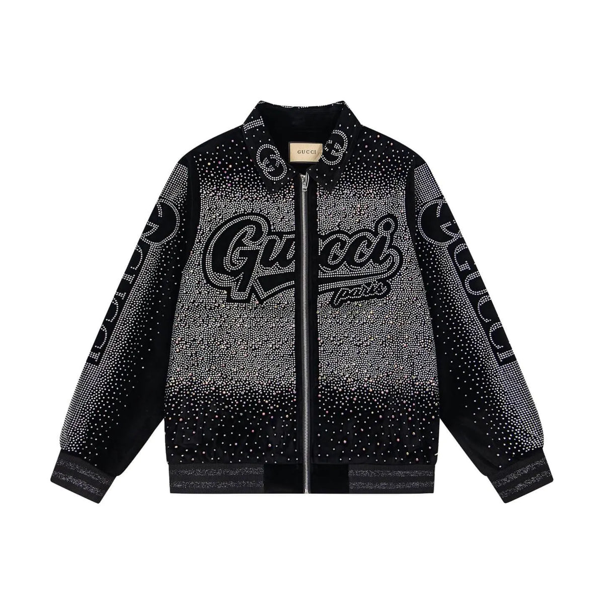 Double G Rhinestone Jacket