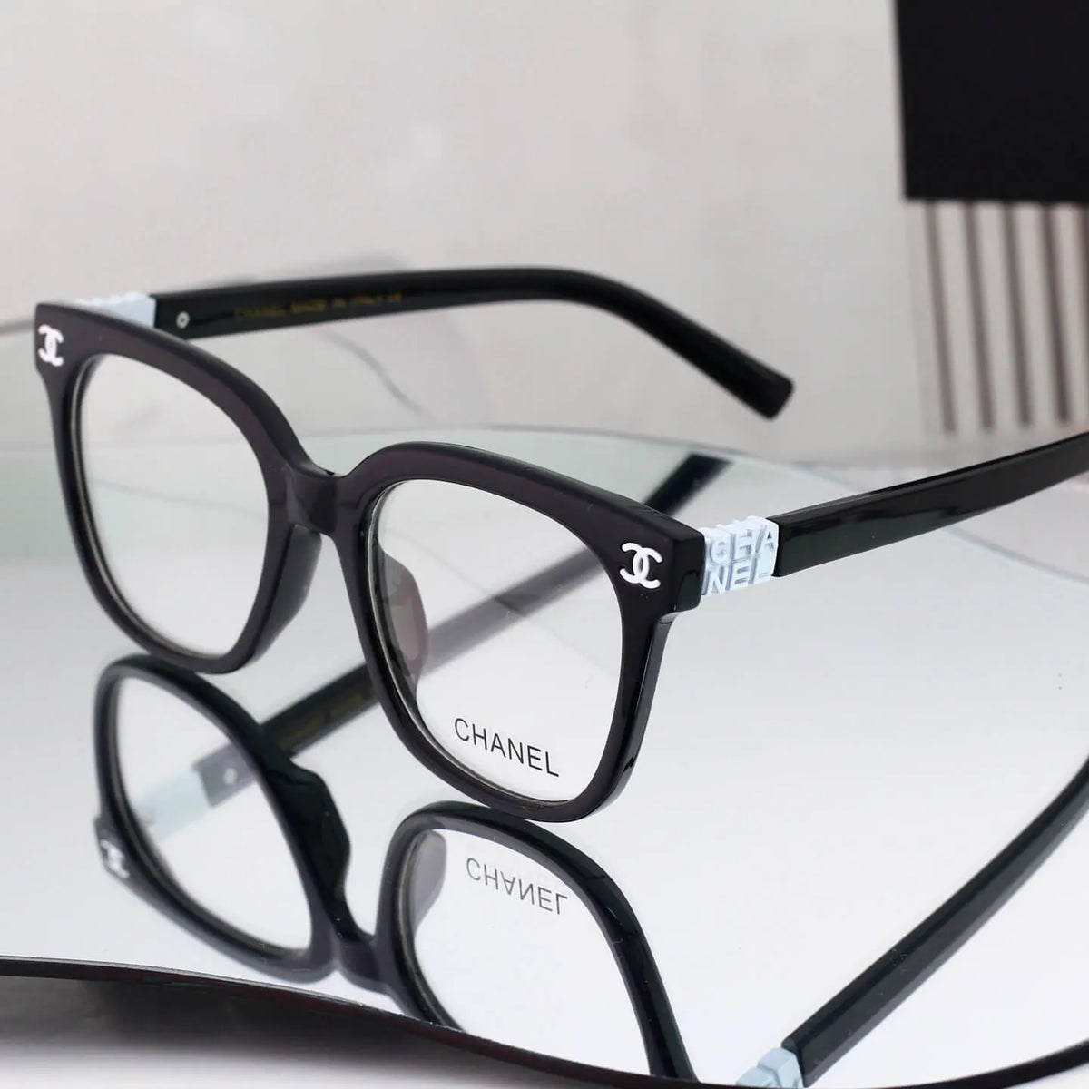 Logo Literary Square Sunglasses