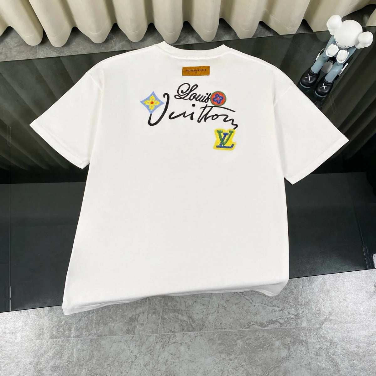 Floral Embroidery T Shirt