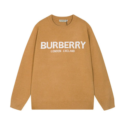 Front Letter Logo Black Sweater