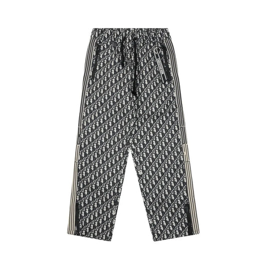 Classic Casual All Over Print Pants
