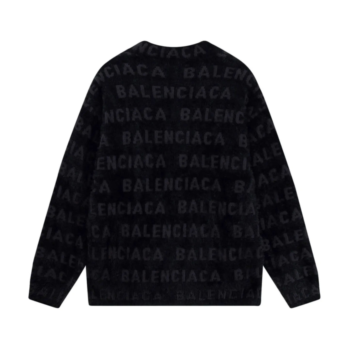 Repeating Logo Fuzzy Sweater