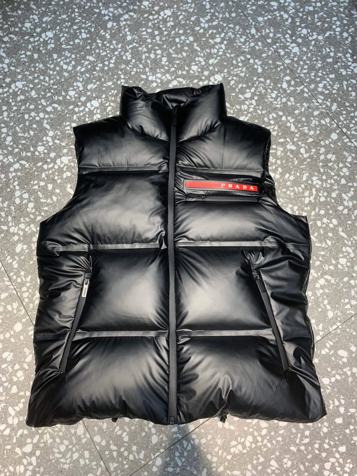 White Goose Down Vest