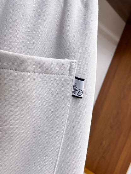 Color‑Block Terry Casual Short